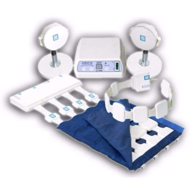 Components of the Almag-02 PEMF device used for various types of respiratory diseases
